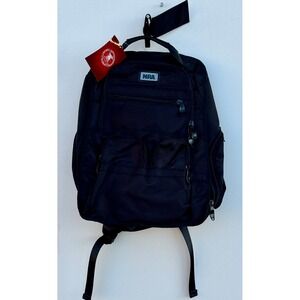 NRA National Rifle Association Tactical Backpack Black Ballistic Nylon NWT